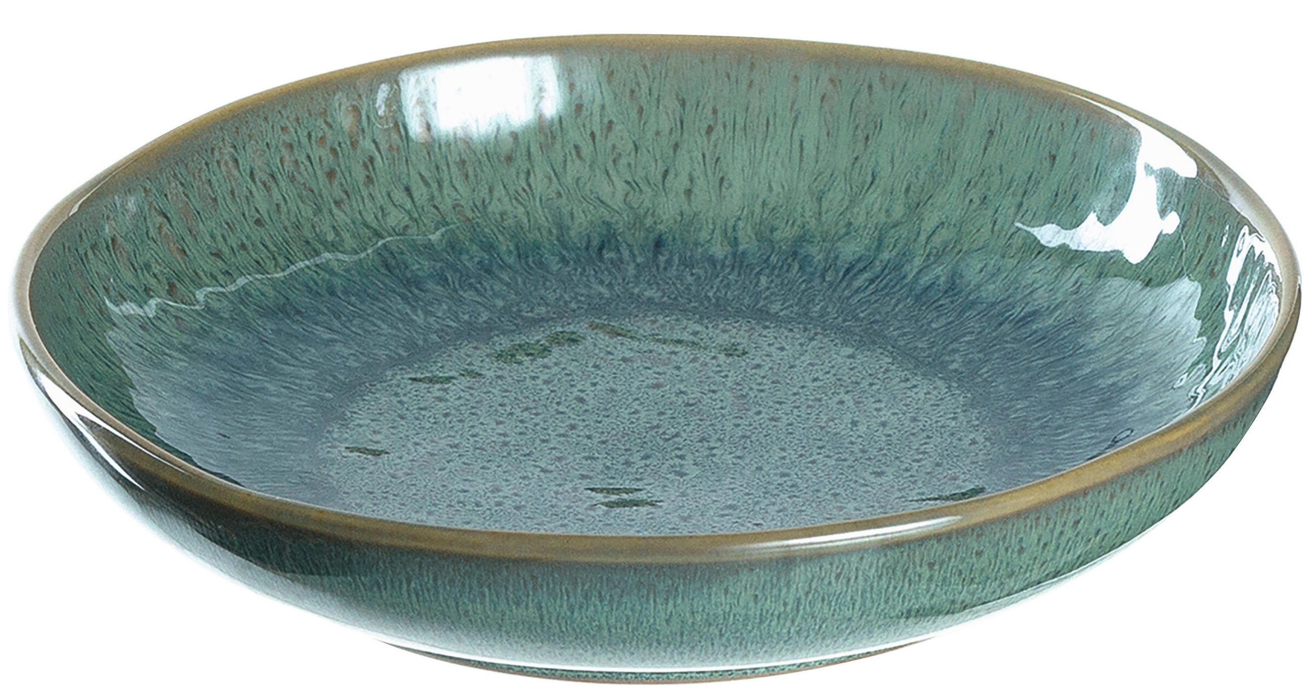 SUPPENTELLER Matera 21 cm   - Grün, LIFESTYLE, Keramik (21cm) - Leonardo
