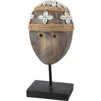 DEKORAČNÁ HLAVA - viacfarebná, Basics, kameň (33/39/33cm)