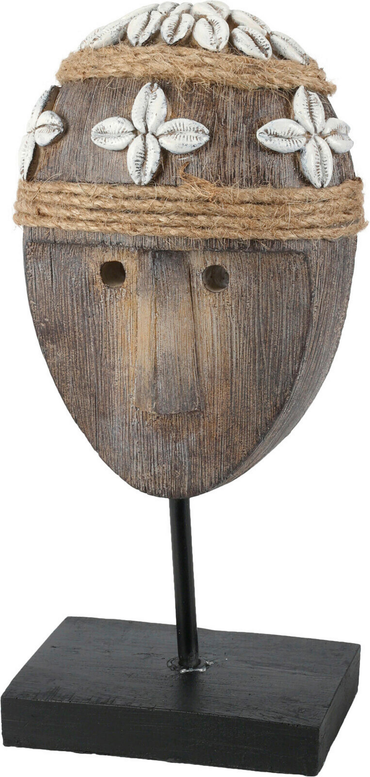 DEKORAČNÁ HLAVA - viacfarebná, Basics, kameň (33/39/33cm)