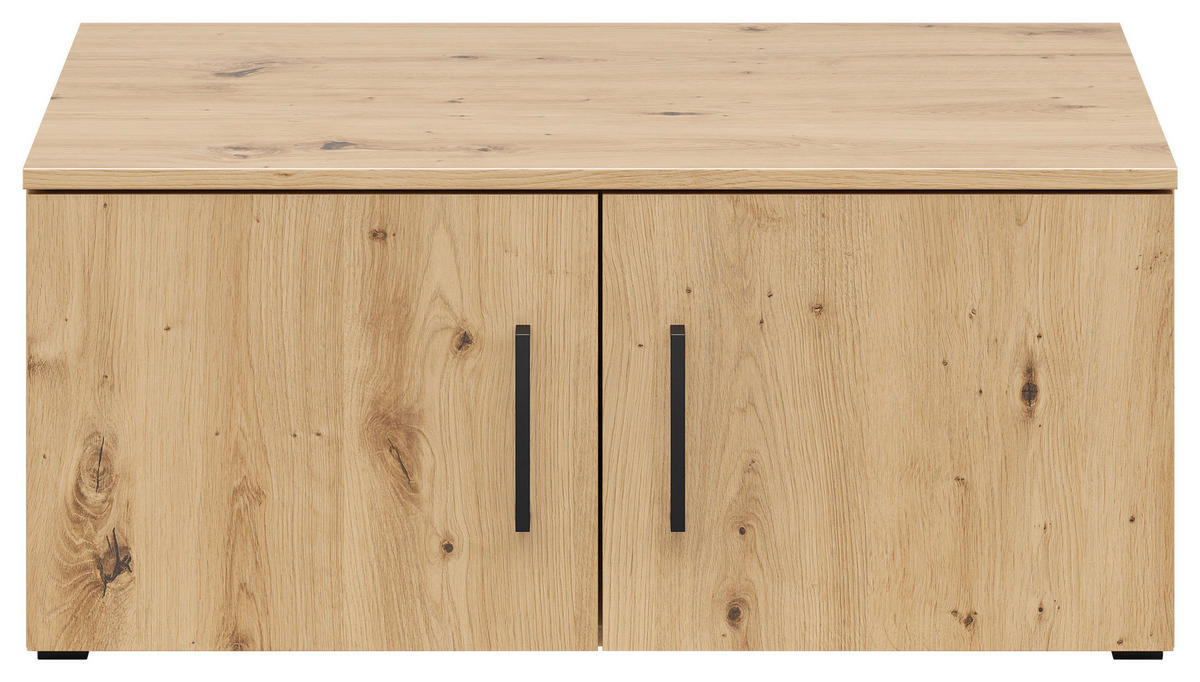 NÁSTAVEC NA SKŘÍŇ, dub artisan, 80/35/52 cm - černá/dub artisan, Moderní, kompozitní dřevo/plast (80/35/52cm) - Carryhome