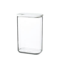VORRATSDOSE Modula 2 L  - Transparent/Weiß, Basics, Kunststoff (14,5/9/22cm) - Mepal