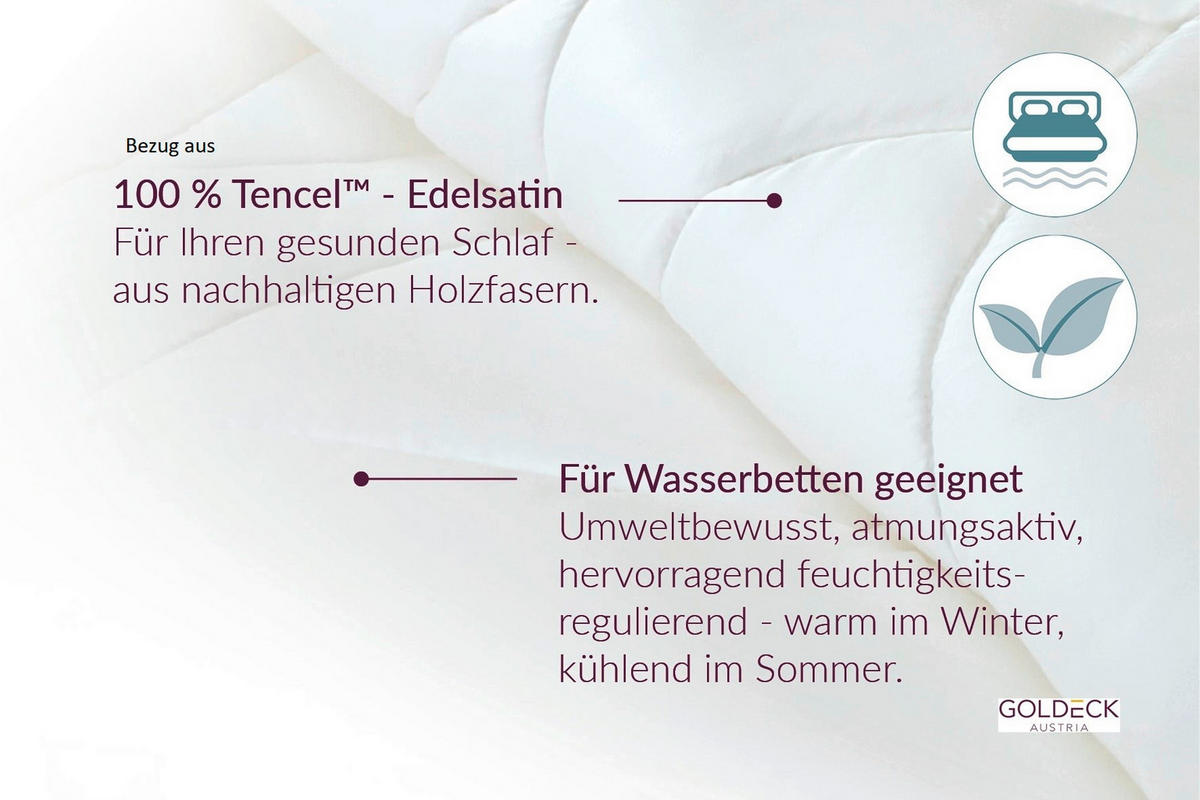 SOMMERDECKE 200/200 cm  - Champagner, Basics, Naturmaterialien/Kunststoff (200/200cm) - Goldeck Austria