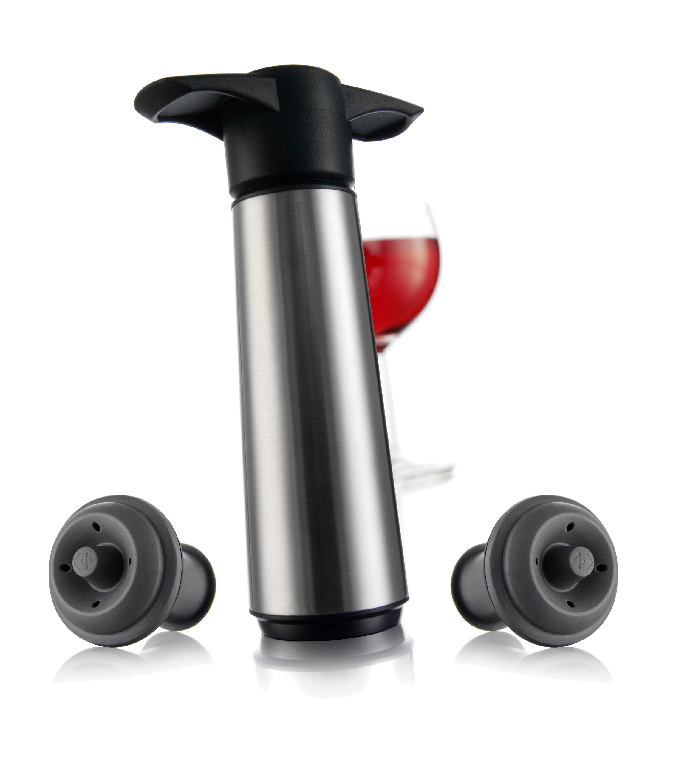 SET ZA VINO - Basics, metal/plastika - Vacu Vin