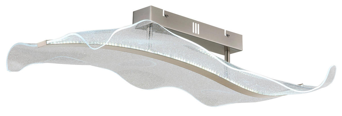 STROPNA LED-SVETILKA   //2700-6500 K// - prozorno, Design, kovina/umetna masa (80/30/18cm) - Globo