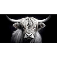 ALUMINIUMBILD Tiere  - Multicolor, Basics, Metall (100/50/2cm) - Euroart