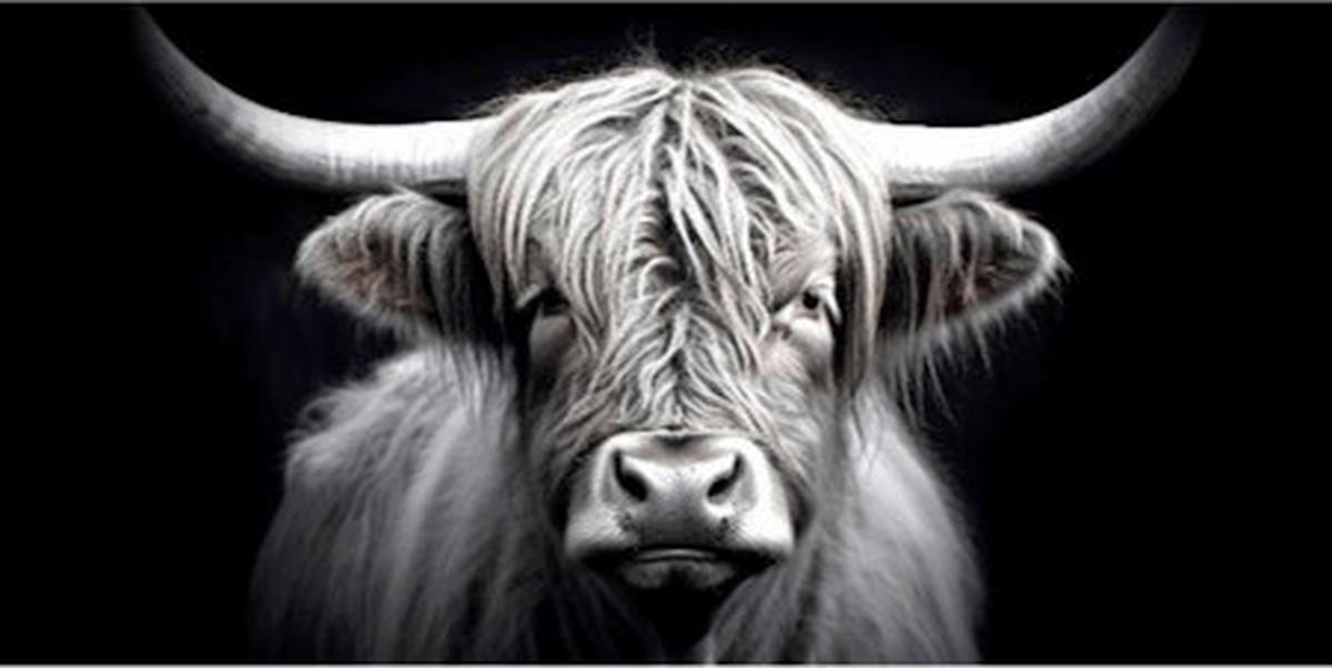 ALUMINIUMBILD Tiere  - Multicolor, Basics, Metall (100/50/2cm) - Euroart