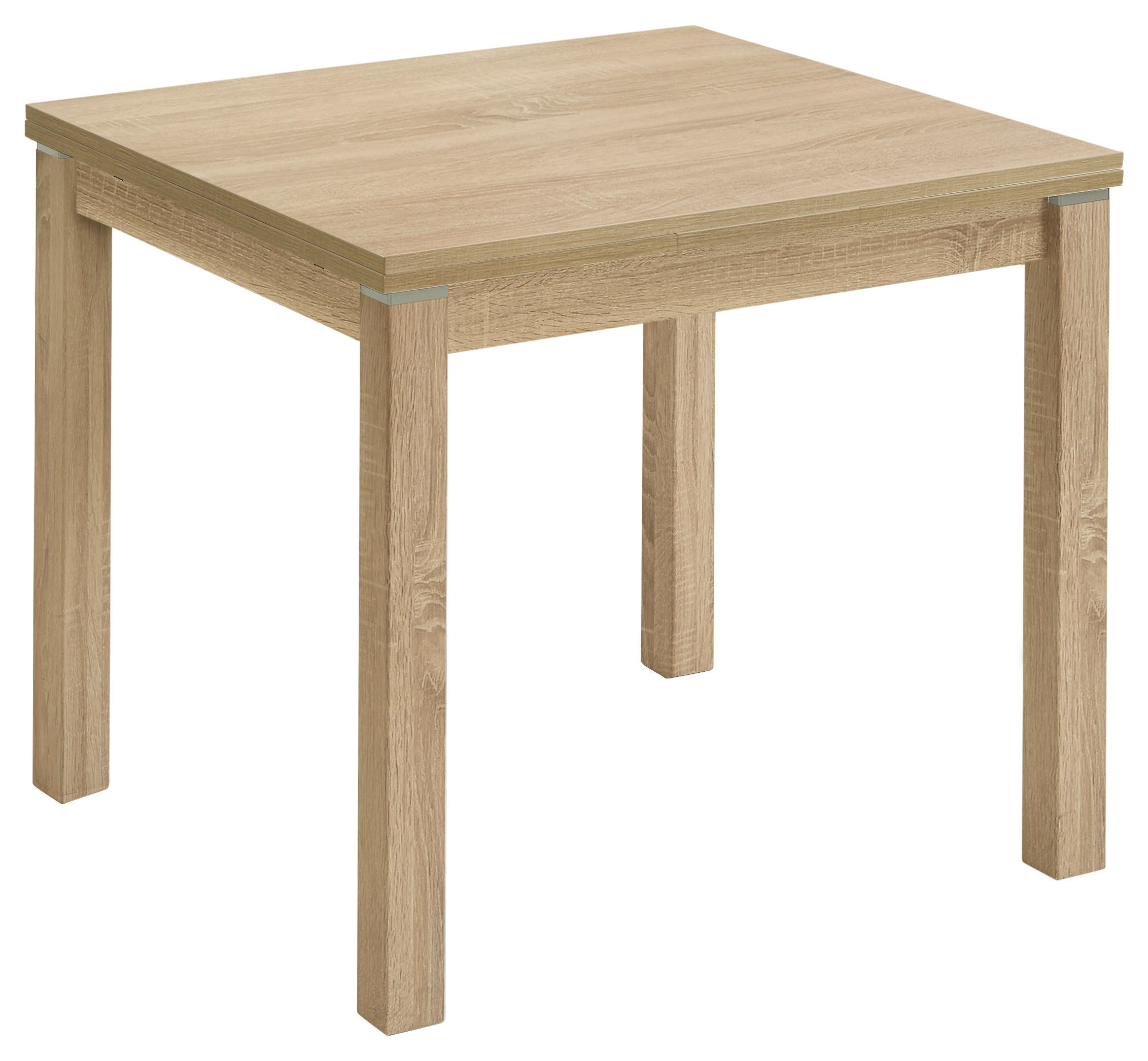 ESSTISCH Holzwerkstoff 80-140/80/76 cm  - Sonoma Eiche, Konventionell, Holzwerkstoff (80-140/80/76cm) - Valdera