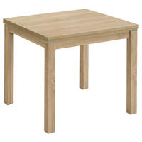 ESSTISCH Sonoma Eiche quadratisch  ausziehbar, Variantenauswahl  - Sonoma Eiche, KONVENTIONELL, Holzwerkstoff (80-140/80/76cm) - Valdera