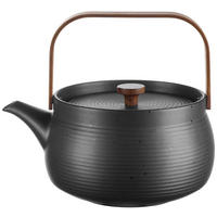 TEEKANNE Japandi  - Schwarz, Basics, Keramik (22,7/20/18,3cm) - ASA