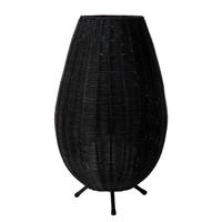 TISCHLEUCHTE COLIN 30/30/50 cm   - Messingfarben/Schwarz, Basics, Naturmaterialien/Metall (30/30/50cm) - Lucide