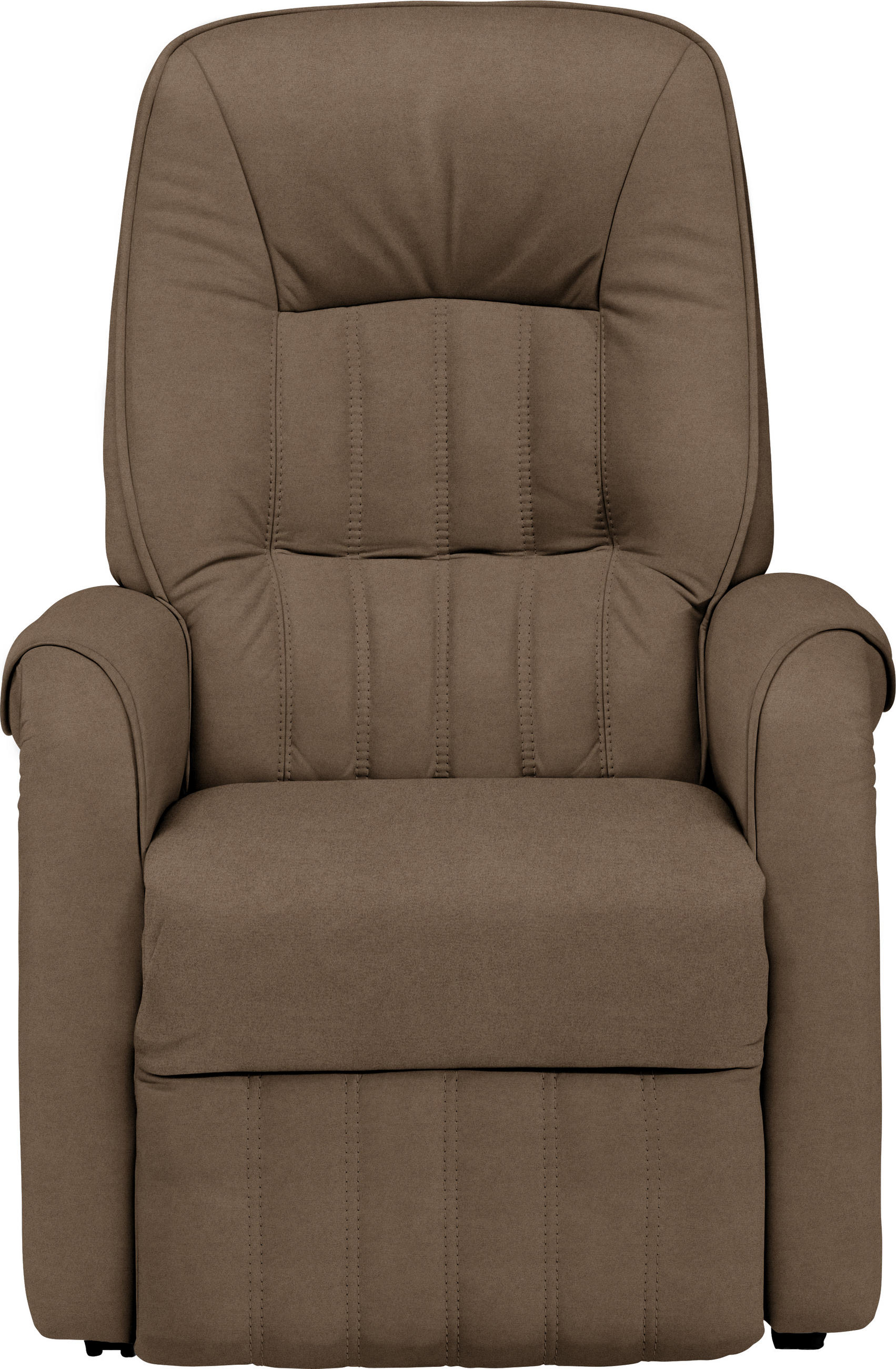 FERNSEHSESSEL Mikrofaser Braun  - Schwarz/Braun, KONVENTIONELL, Textil (78/107/93cm) - Himolla