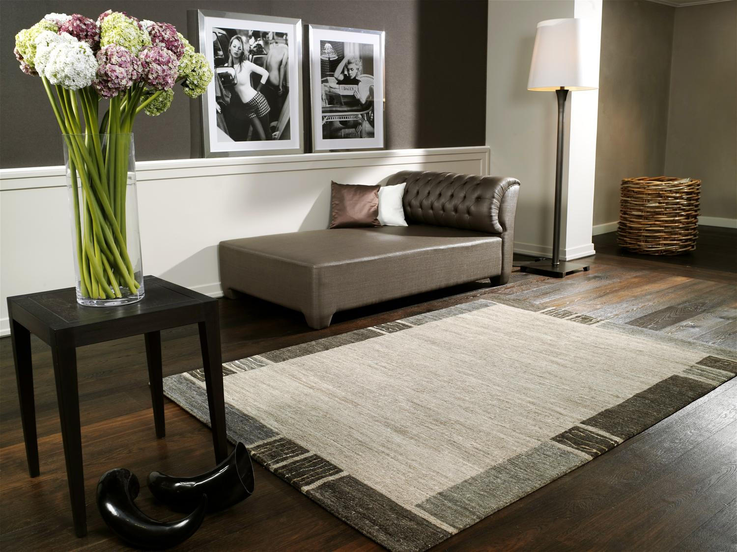 WOLLTEPPICH 200/250 cm Natura Silk Greny Braun, Naturfarben  - Braun/Naturfarben, KONVENTIONELL, Textil (200/250cm) - Cazaris