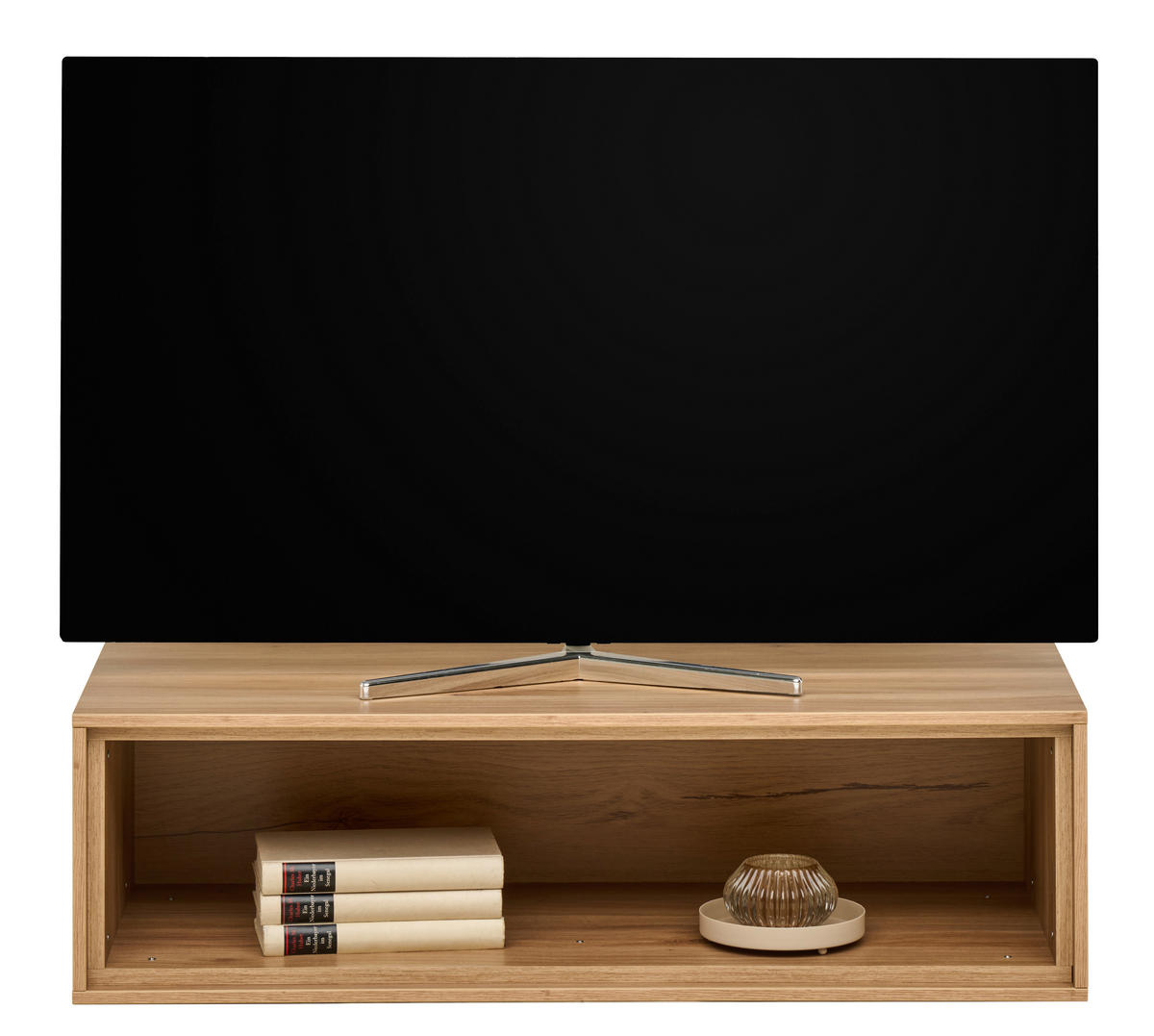 TV-ELEMENT 90,9/26/40 cm Eichefarben  90,9/26/40 cm  - Eichefarben, Design, Holzwerkstoff (90,9/26/40cm) - home24