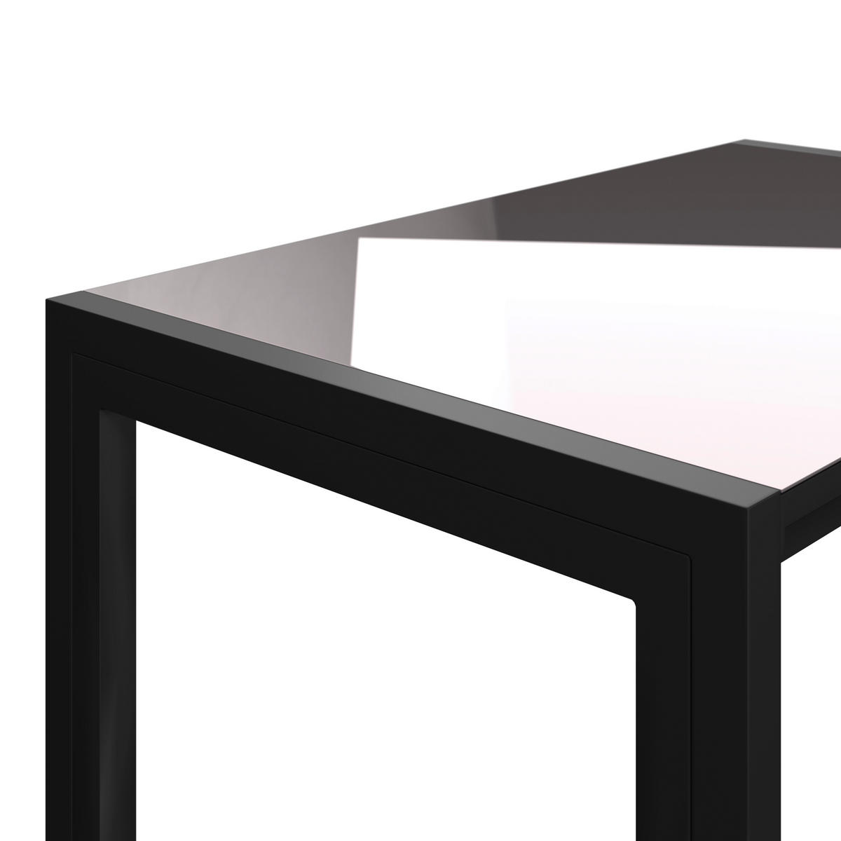 AUSZIEHTISCH in Metall, Glas  - Dunkelgrau/Anthrazit, MODERN, Glas/Metall (150-285/69/90cm) - Ambia Garden