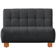 SCHLAFSOFA Juice in Dunkelgrau  - Dunkelgrau/Naturfarben, Design, Holz/Textil (125/92/102cm) - Novel