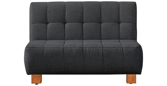 SCHLAFSOFA Juice in Dunkelgrau  - Dunkelgrau/Naturfarben, Design, Holz/Textil (125/92/102cm) - Novel