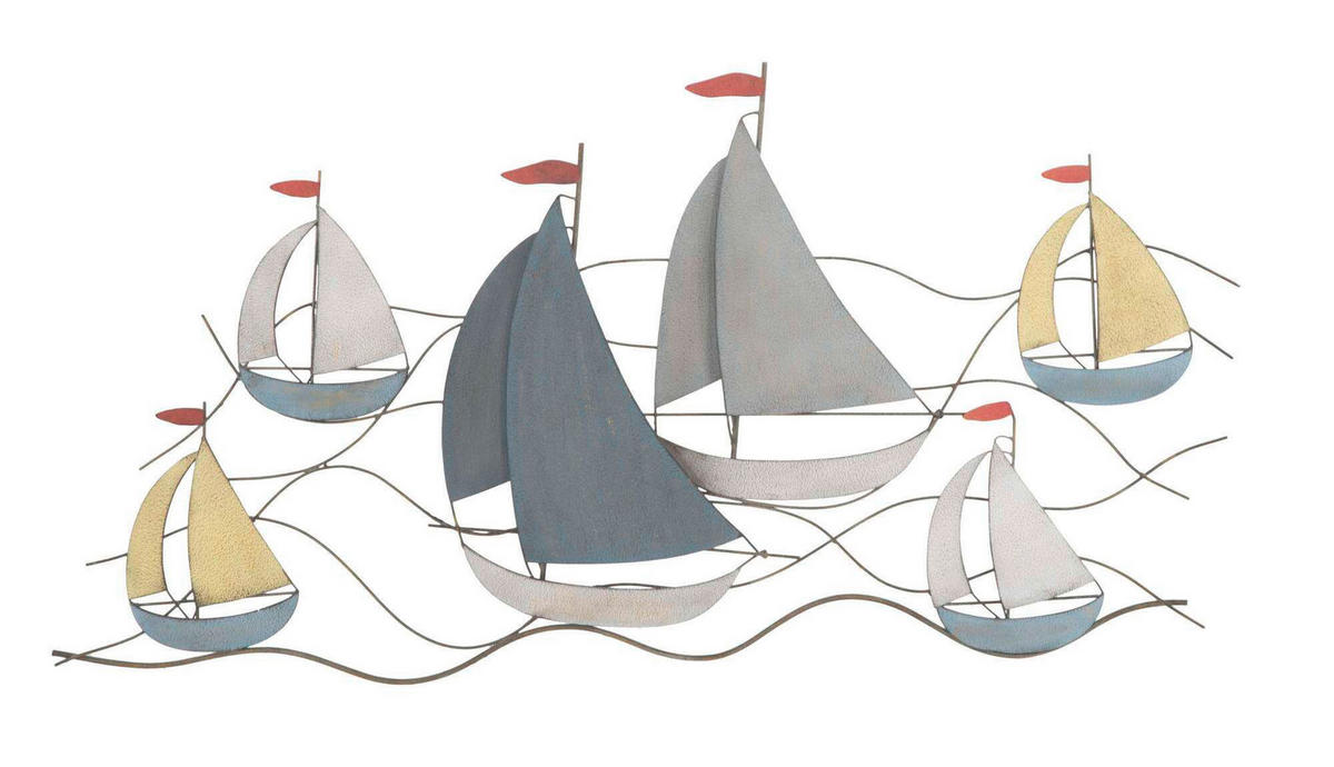 WANDDEKO  114/62/3 cm   - Basics, Metall (114/62/3cm)