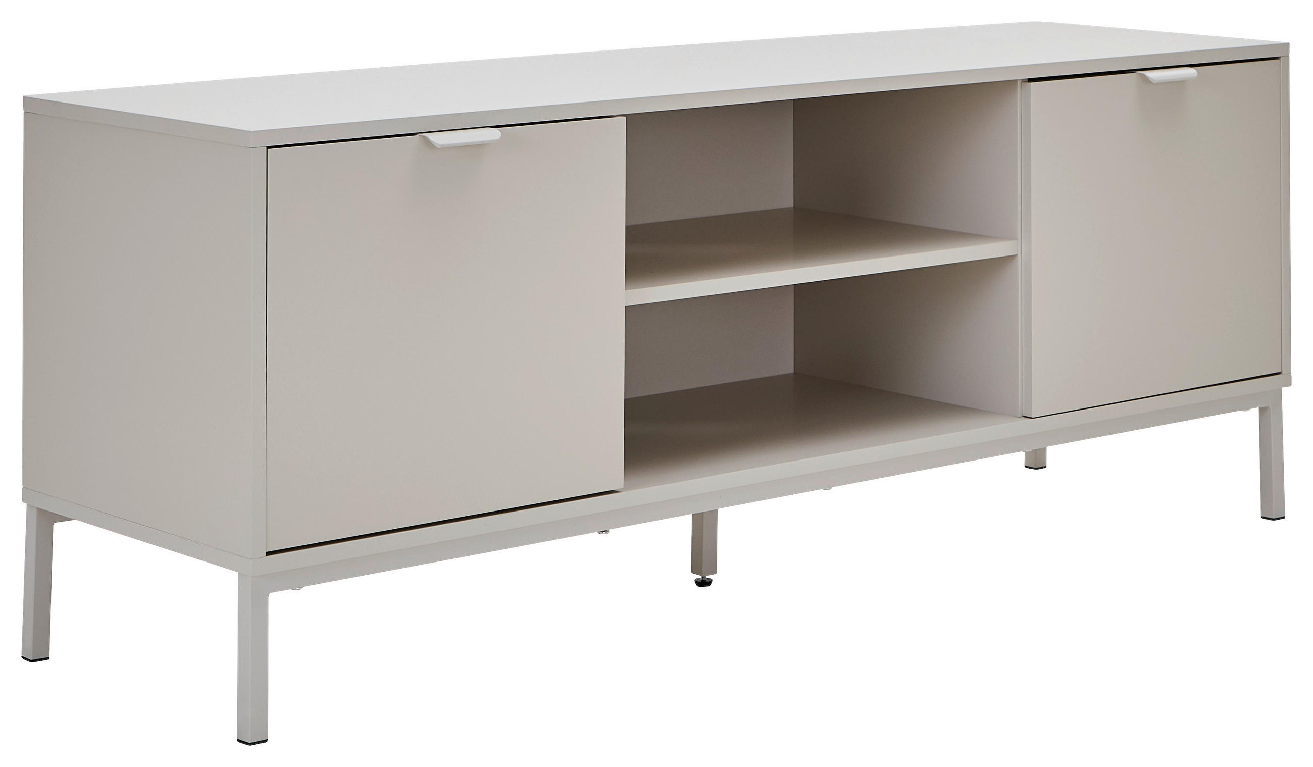 NÍZKA KOMODA, kašmírová, 140/54/40 cm - kašmírová, Design, kov/kompozitné drevo (140/54/40cm) - MID.YOU