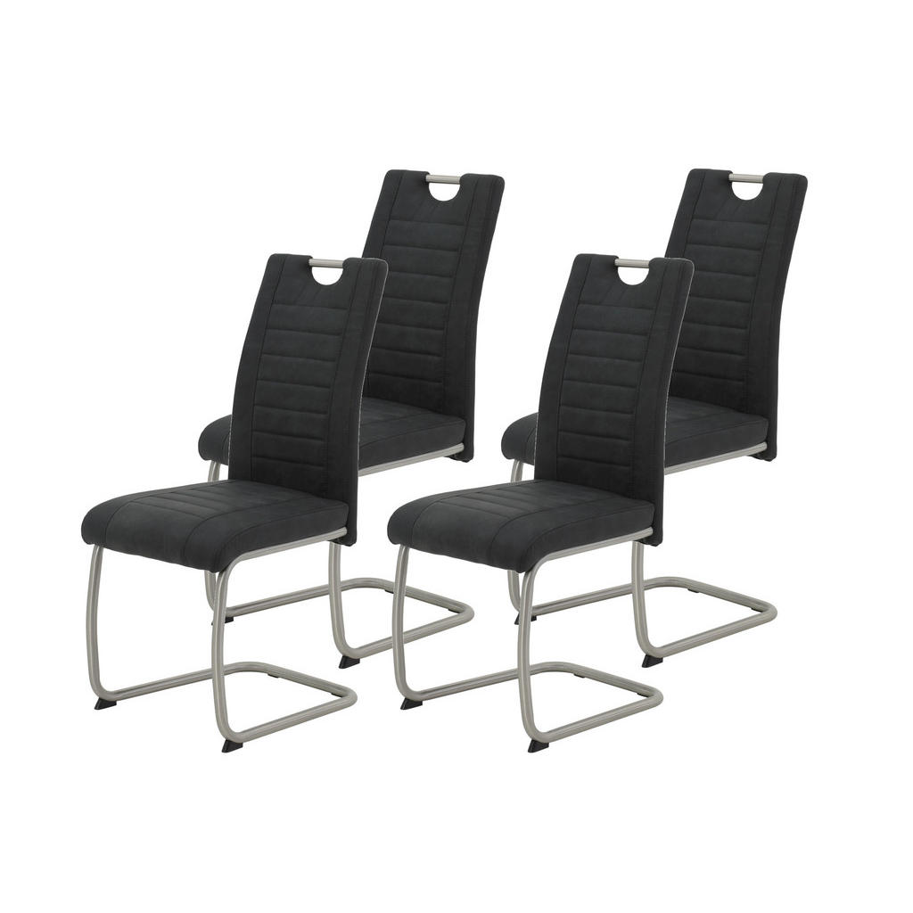 Schwingstuhl-Set Ulla S Anthrazit