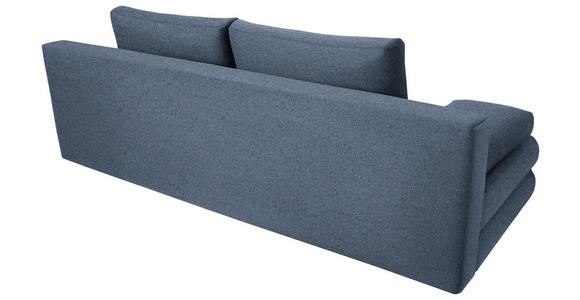 SCHLAFSOFA Taras  mit Stoffauswahl Webstoff Blau  - Blau/Schwarz, Design, Kunststoff/Textil (197/77/81cm) - Xora