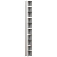 CD-REGAL - Weiss, Design, Holzwerkstoff (40/94/17cm) - MID.YOU