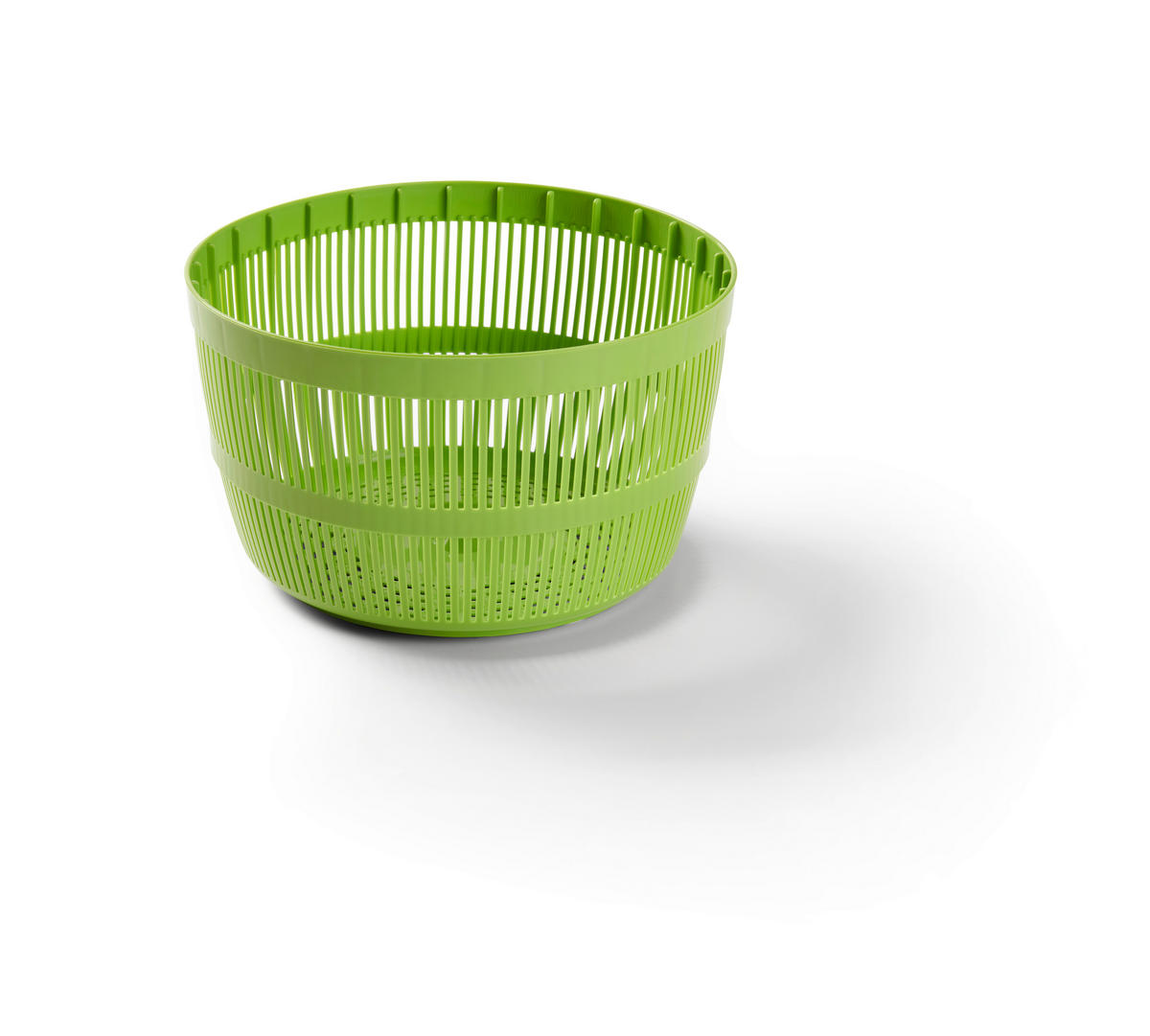 ODSTŘEDIVKA NA SALÁT - bílá/zelená, Basics, plast (24,5/22cm) - Homeware Profession.