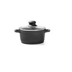 KOCHTOPF Turin 1,05 L  - Klar/Edelstahlfarben, KONVENTIONELL, Glas/Kunststoff (16/8,5cm) - Homeware Profession.