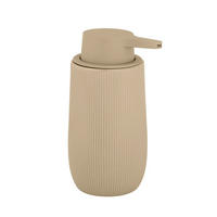 SEIFENSPENDER FABLO  - Beige, Basics, Keramik/Kunststoff (9,5/17,5/8cm) - Wenko