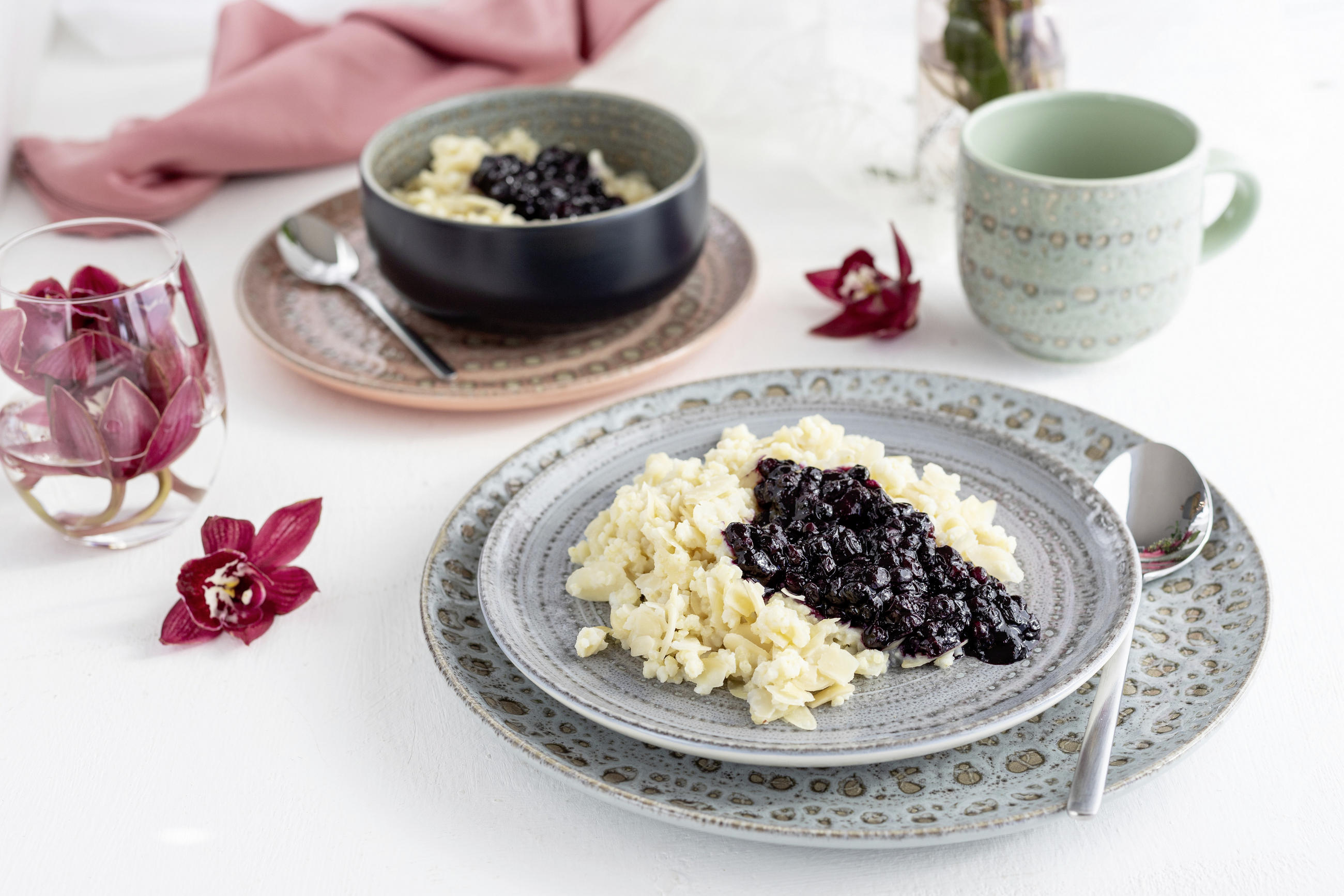 KOMBISERVICE Grün, Schwarz 16-teilig Spicy Market  - Schwarz/Grün, Basics, Keramik - Mäser