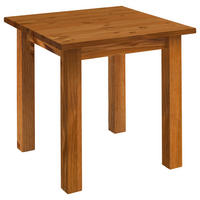 ESSTISCH in Holz 78/78/78 cm  - Bernsteinfarben, ROMANTIK / LANDHAUS, Holz (78/78/78cm) - Boxxx