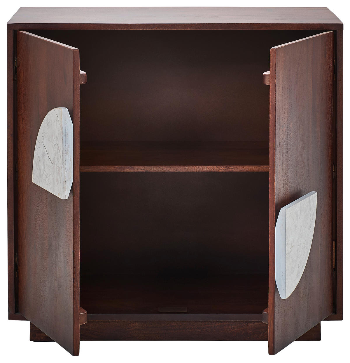 KOMMODE  in 80/76/40 cm  - Walnussfarben, LIFESTYLE, Holz (80/76/40cm) - Livetastic