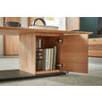 COUCHTISCH in Holz, Metall 120/70/42 cm  - Erlefarben/Schwarz, Natur, Holz/Metall (120/70/42cm) - Valnatura