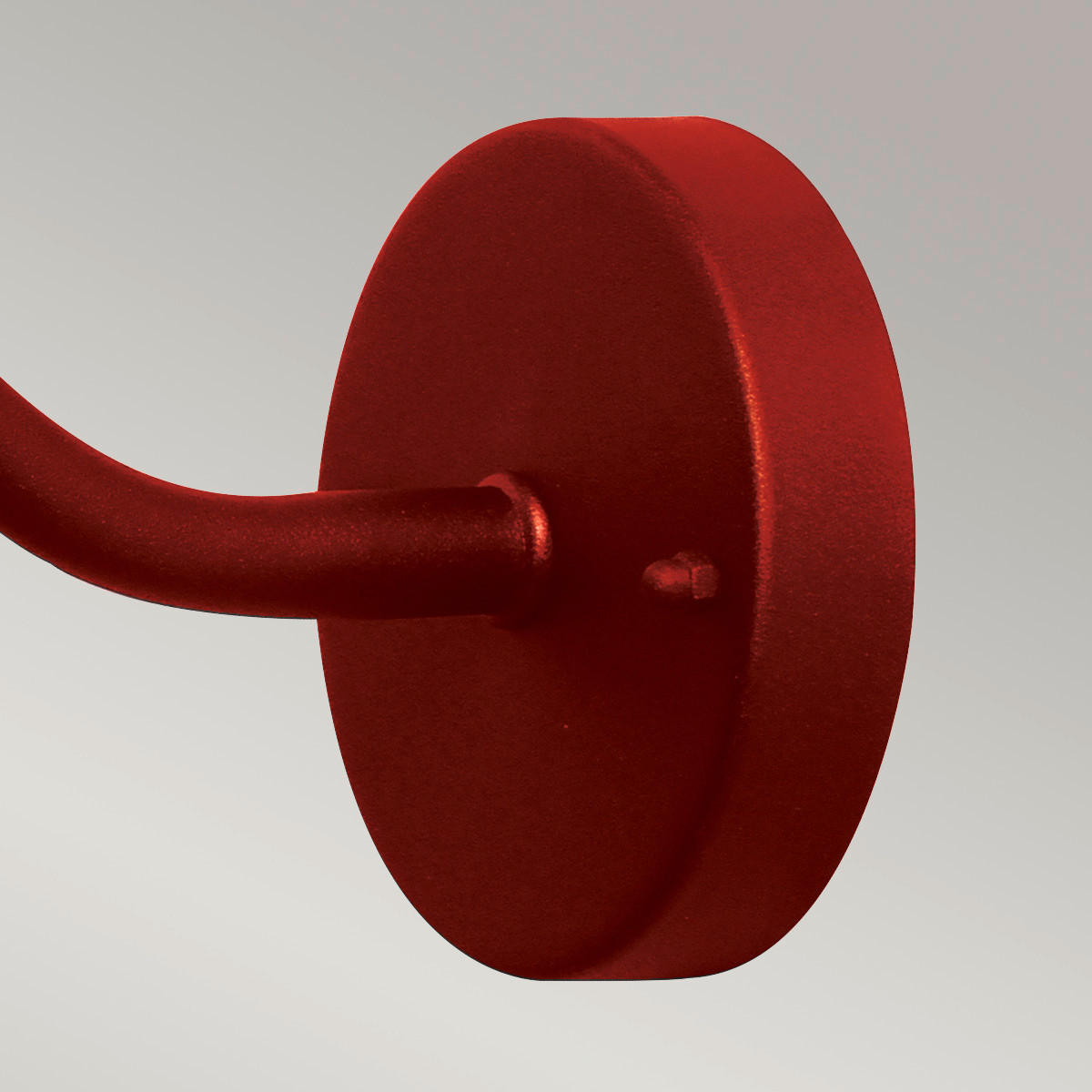 VÄGGLAMPA FÖR UTOMHUS - röd, Klassisk, metall/glas (42/27.5/25.5cm)
