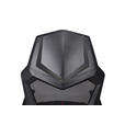 GAMINGSTUHL  in Lederlook, Netzbespannung Schwarz  - Schwarz, MODERN, Kunststoff/Textil (59/107-117/58cm) - Carryhome