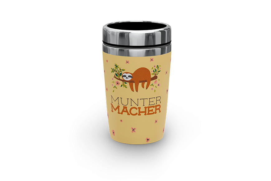 COFFEE-TO-GO-BECHER 0,250 L  - Basics (8,2/8,2/14cm)