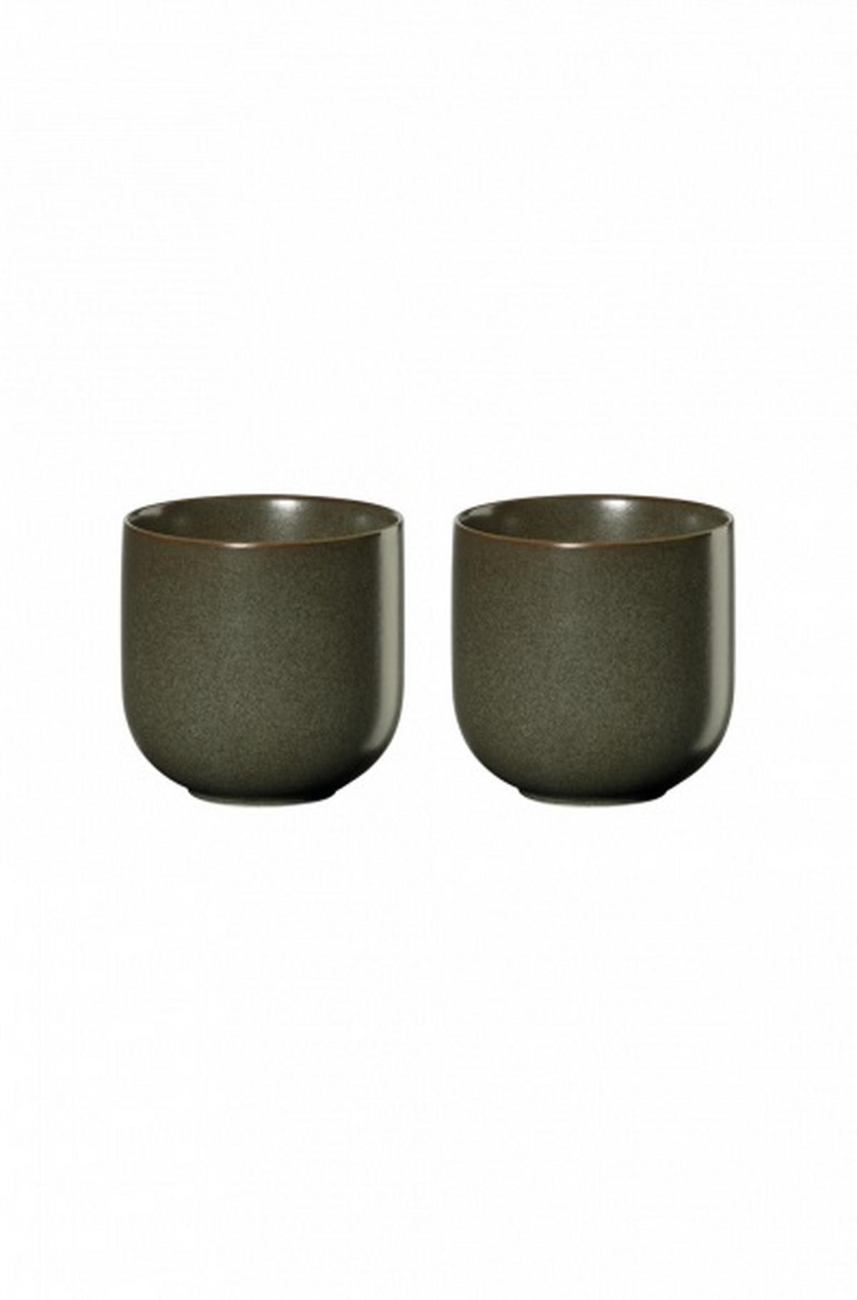 TEETASSE 2ERSET COPPA NORI 213 ml   - Dunkelgrün, Design, Keramik (7,5/7,5cm) - ASA