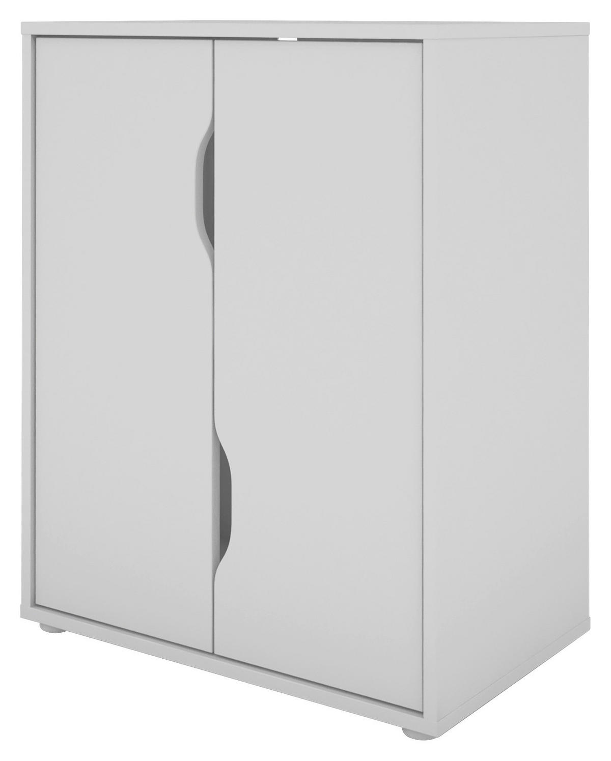 AKTENSCHRANK Weiß  - Weiß, MODERN, Holzwerkstoff (60/76,5/37cm) - MID.YOU