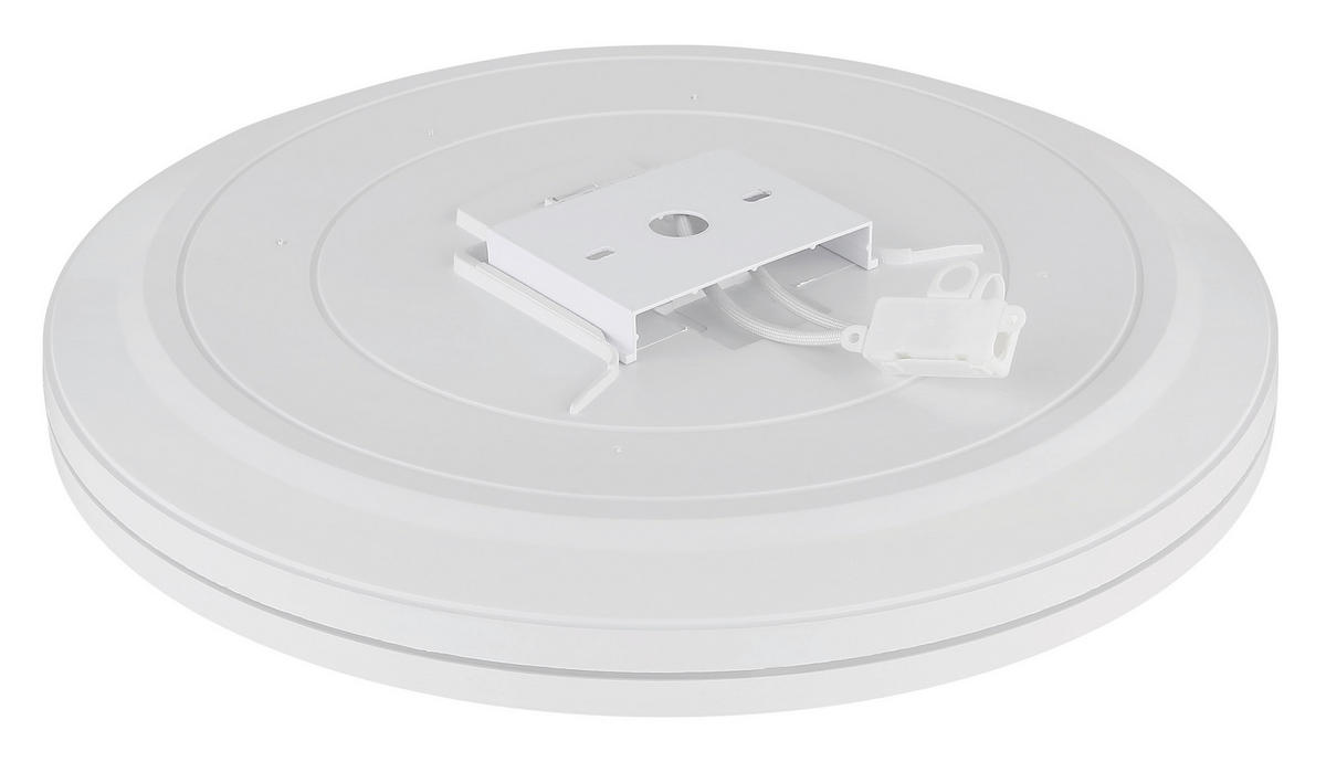 STROPNA LED-SVETILKA  Dwain   2700-6500 K 230 V  - bela, Design, umetna masa (37/7cm) - Globo