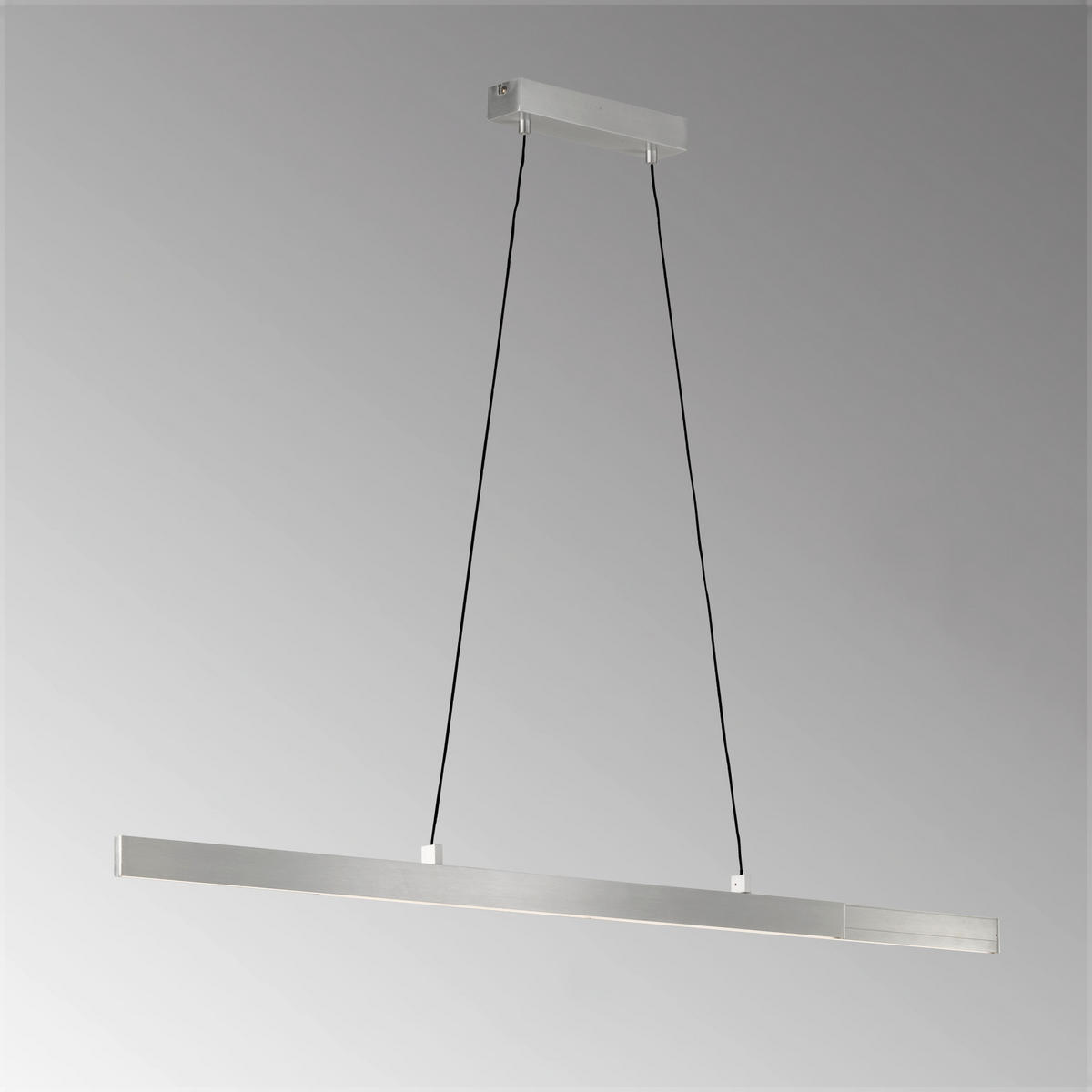 LED-HÄNGELEUCHTE Stripe   - Alufarben, Basics, Metall (6/110-140cm) - Schöner Wohnen