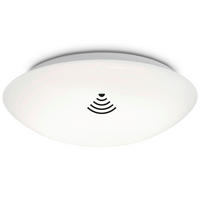 LED-DECKENLEUCHTE Elipso 27,8/6,5 cm   - Weiß, KONVENTIONELL, Kunststoff/Metall (27,8/6,5cm)