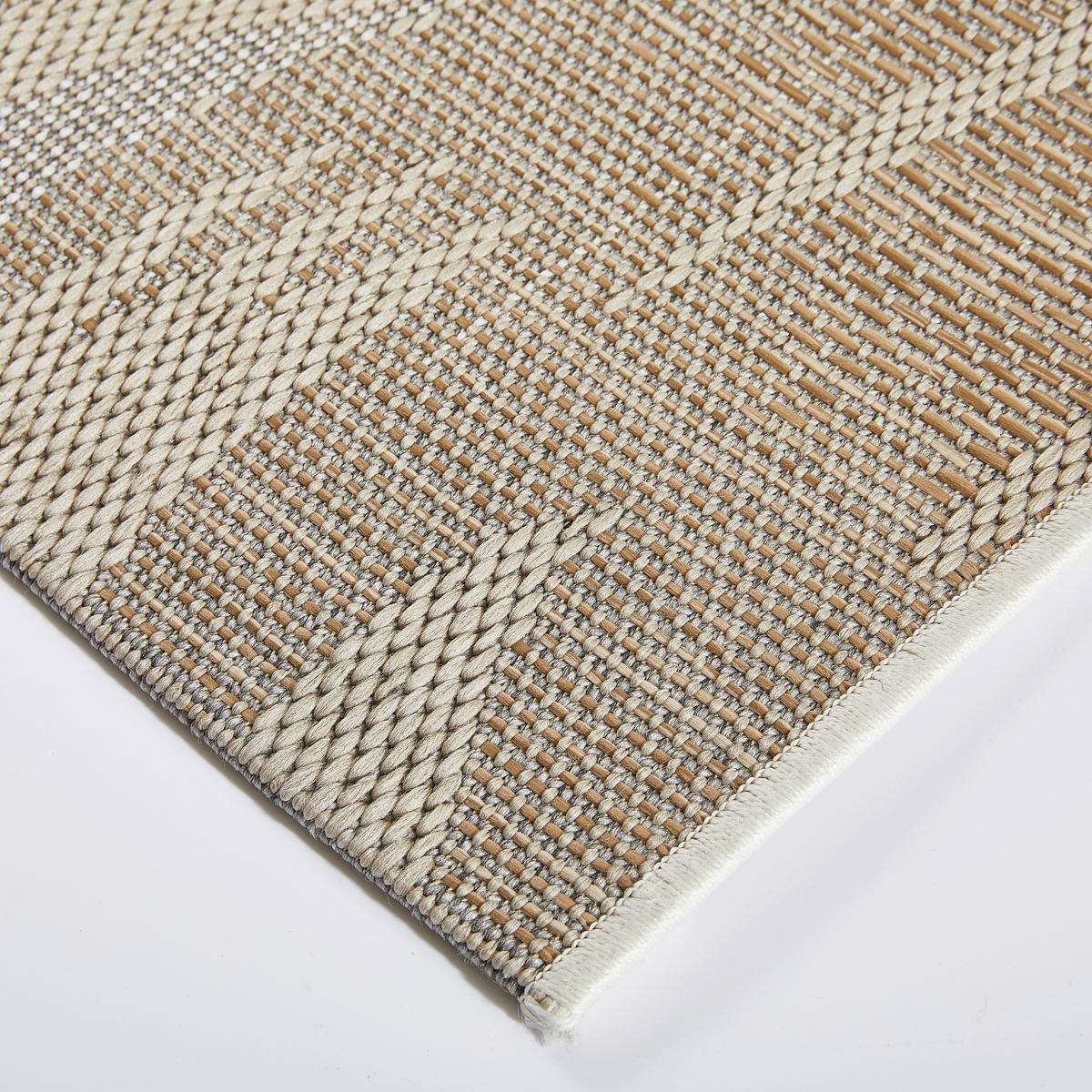 KÜLTÉRI SZŐNYEG  Palm  - bézs, Design, textil (160/230cm) - Novel