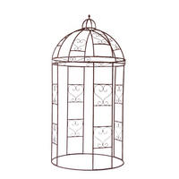 ROSENBOGEN - Rostfarben, Basics, Metall (150/300/150cm) - Gardenson