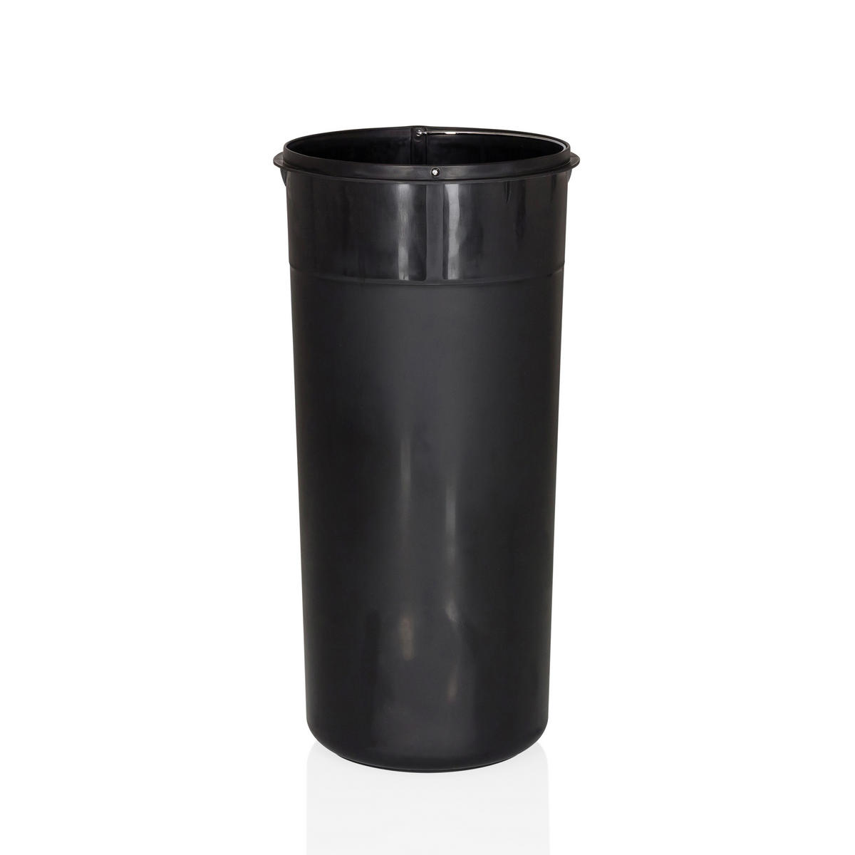 ABFALLEIMER 30 L  - Schwarz, MODERN, Kunststoff/Metall (37/64,5/29cm) - MID.YOU