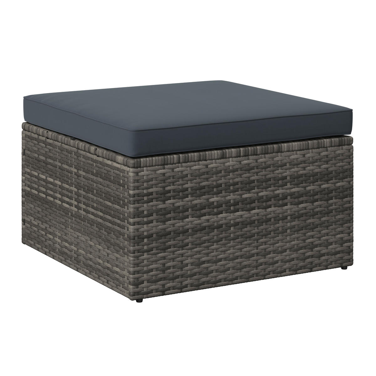 LOUNGEGARNITUR   140/48/68/80 cm Eisen  - Blaugrau/Grau, MODERN, Metall (140/48/68/80cm) - Ambia Garden