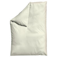 BETTDECKENBEZUG WOVEN SATIN Makosatin 135-140/200 cm  - Hellgelb, Basics, Textil (135-140/200cm) - Schlafgut