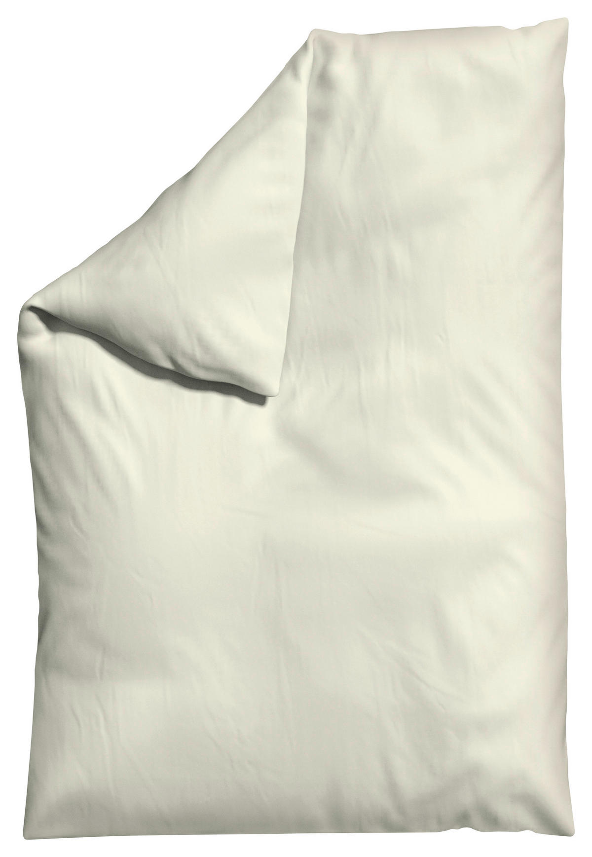 BETTDECKENBEZUG WOVEN SATIN Makosatin 135-140/200 cm  - Hellgelb, Basics, Textil (135-140/200cm) - Schlafgut