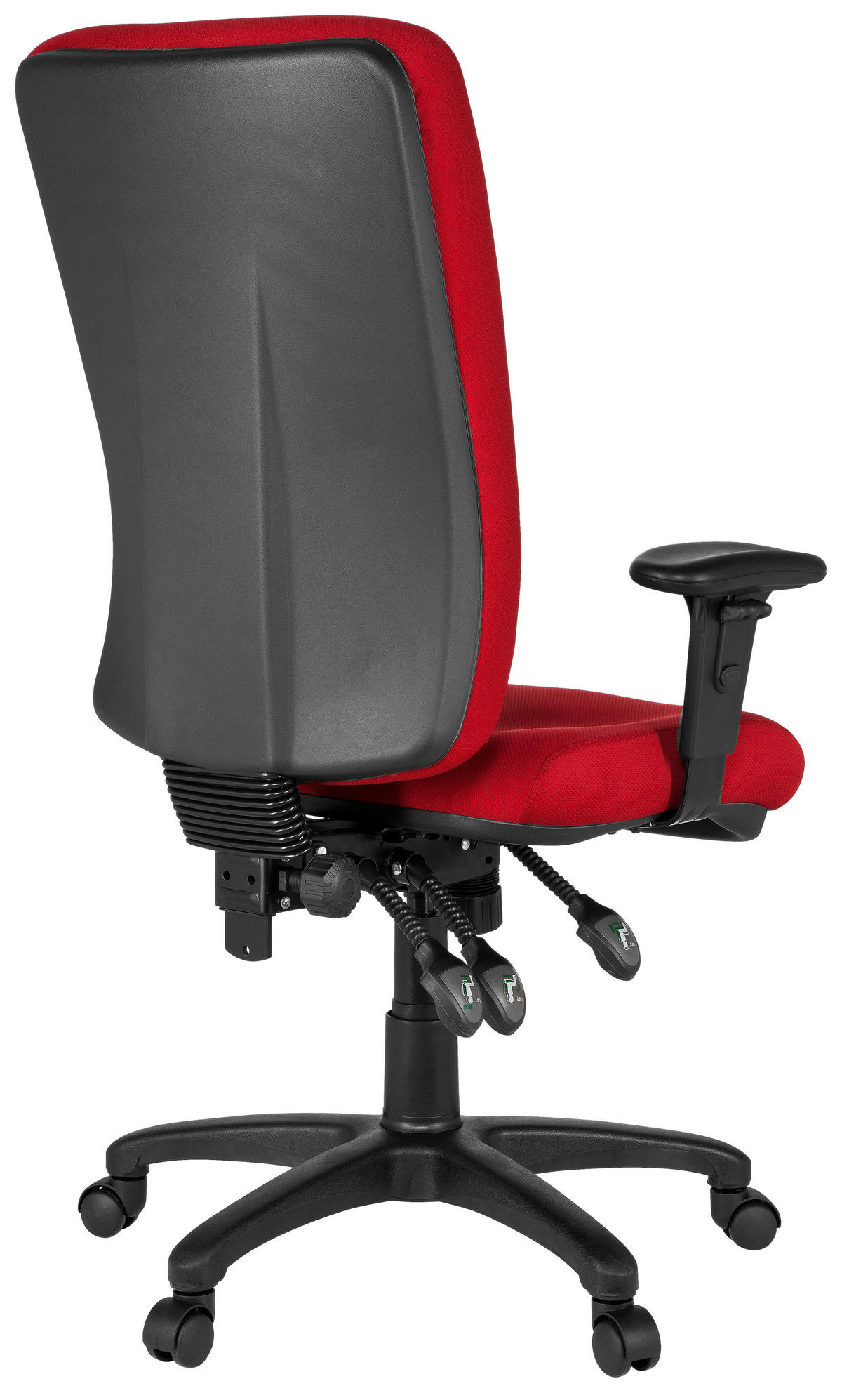 VRTLJIVI STOL tekstil rdeča  - rdeča, Basics, umetna masa/tekstil (56/130/45cm) - MID.YOU