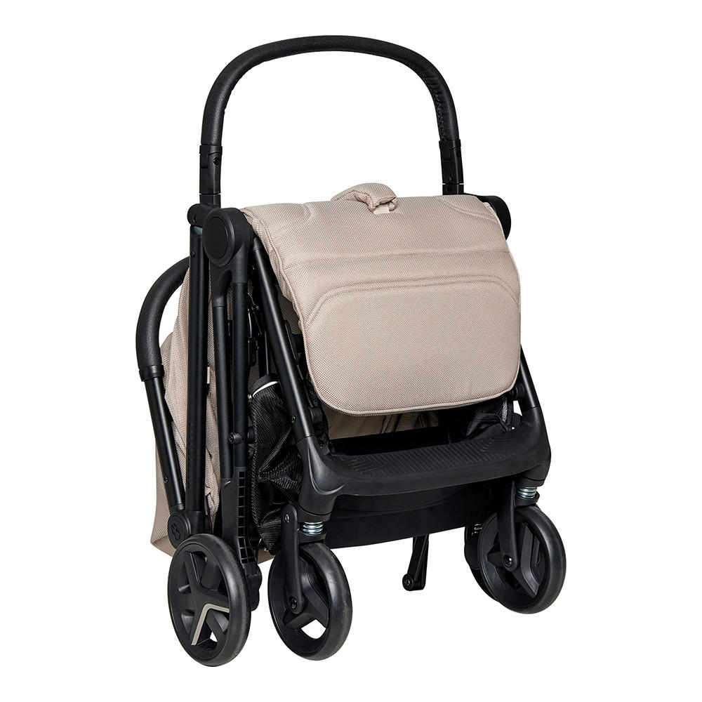 BUGGY RE-ACT  - Taupe/Schwarz, Basics, Kunststoff/Textil (108/85/51,5cm) - Koelstra
