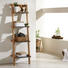 BADEZIMMERREGAL - Eichefarben/Grau, Design, Holz (51/172/42cm) - Novel BADEZIMMERREGAL - Eichefarben/Grau, Design, Holz (51/172/42cm) - Novel