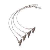 ERDANKER  - Silberfarben, Basics, Metall (107cm) - Ambia Garden